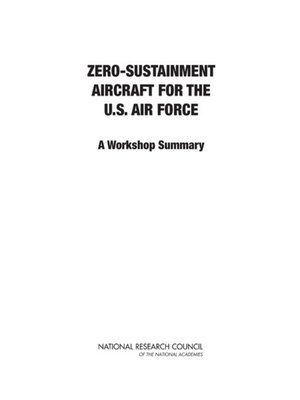 cover image of Zero-Sustainment Aircraft for the U.S. Air Force